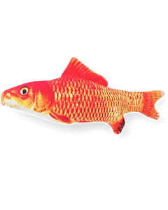 Refillable Catnip Red Carp | Red | Top View